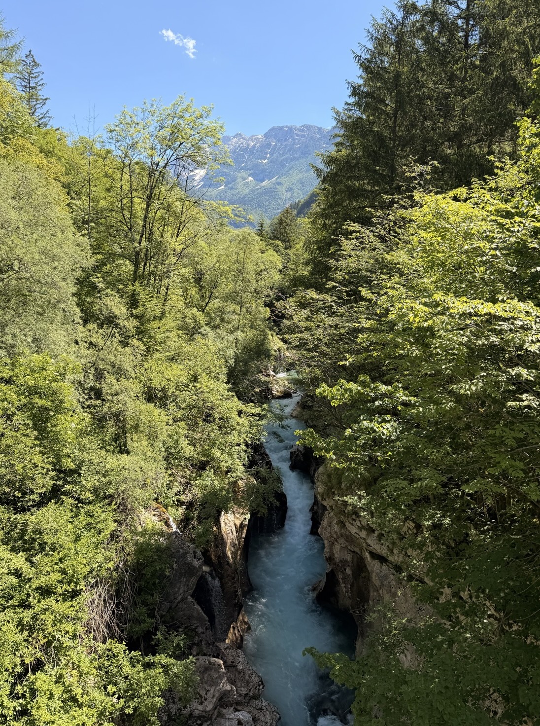 The Soča.